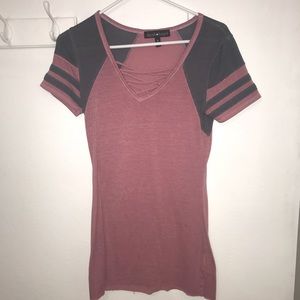 Pink Tee Shirt Dress